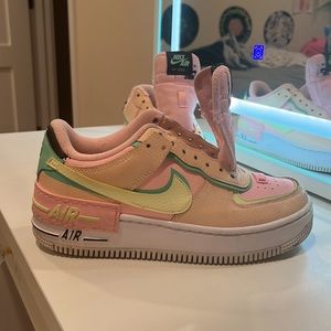 Air Force ones pastel colored